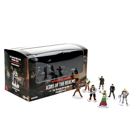 D&D Icons of the Realms: The Yawning Portal Inn: Friendly Faces Pack (Custom Painted)