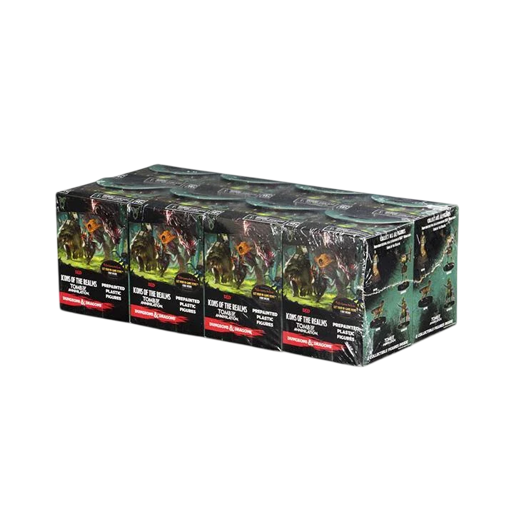 D&D Icons of the Realms: Tomb of Annihilation Eight Ct. Booster Brick (New in Box)