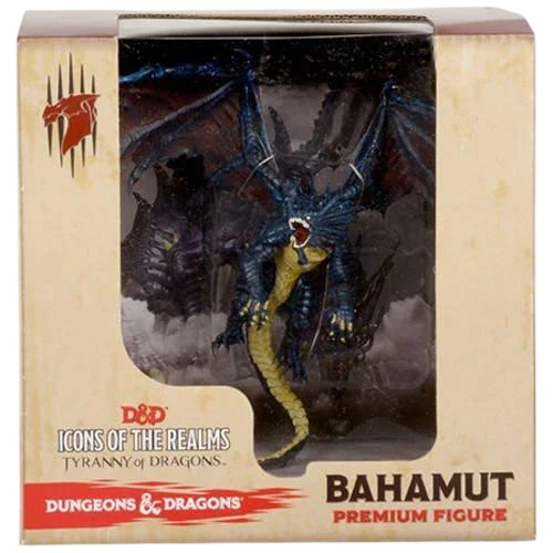 D&D Icons of the Realms: Tyranny of Dragons: Bahamut Premium Figure (New in Box)