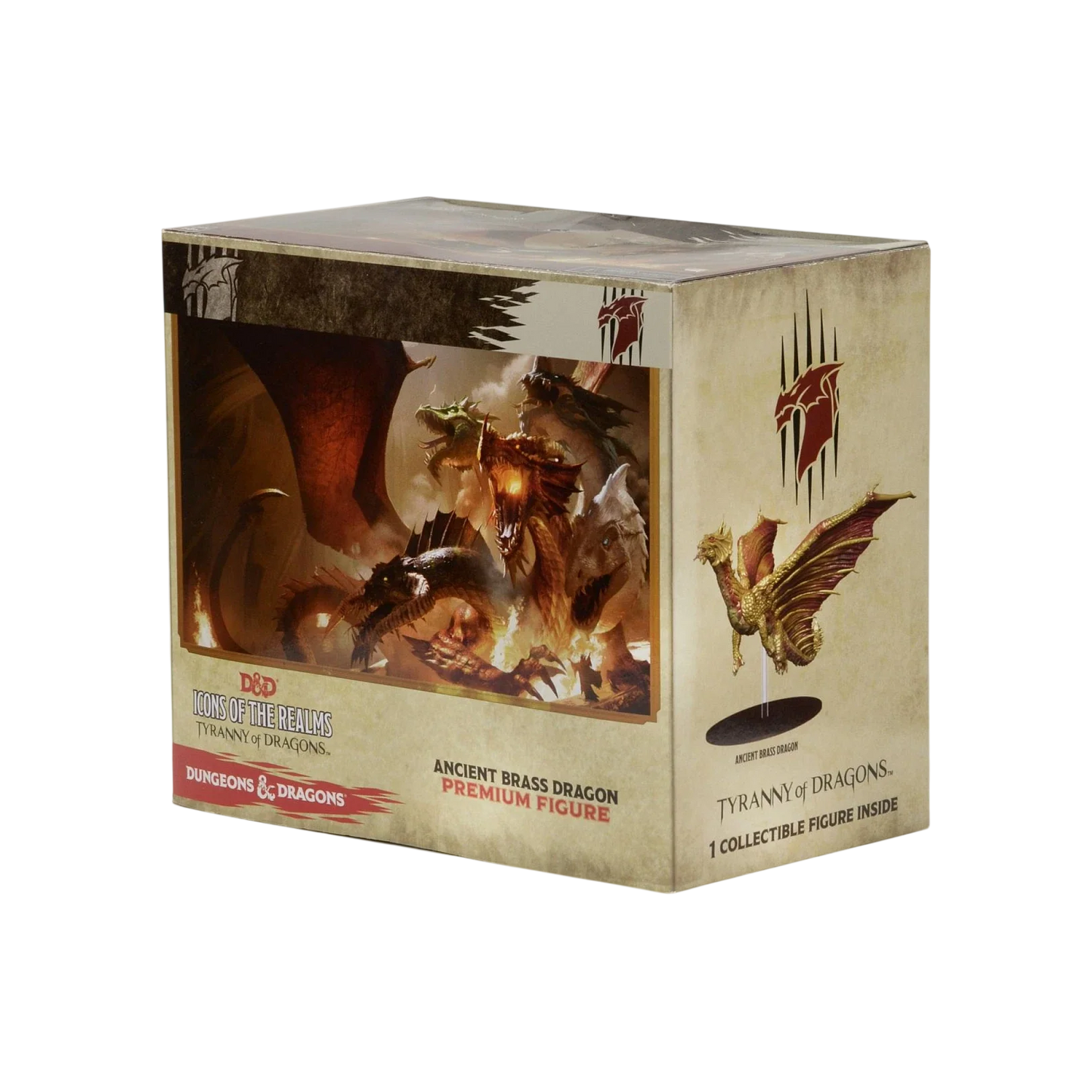 D&D Icons of the Realms: Tyranny of Dragons: Brass Dragon Premium Figure (Prepainted)
