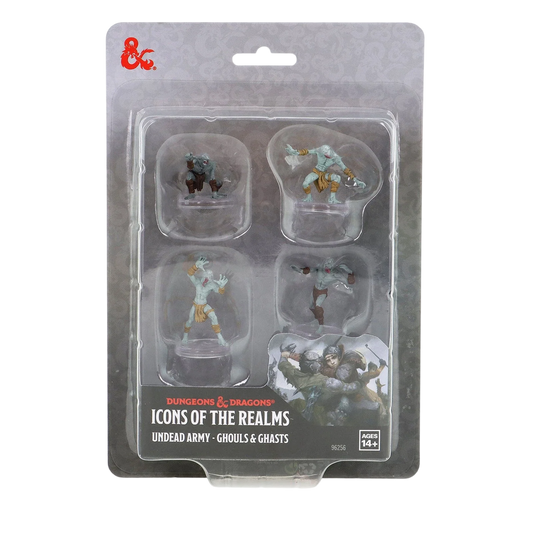 D&D Icons of the Realms: Undead Armies: Ghouls & Ghasts (Unpainted)