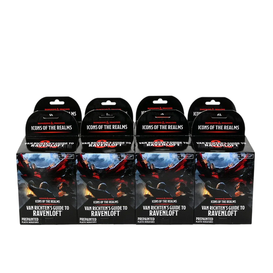 D&D Icons of the Realms: Van Richten's Guide to Ravenloft 8 Ct. Booster Brick (Custom Painted)