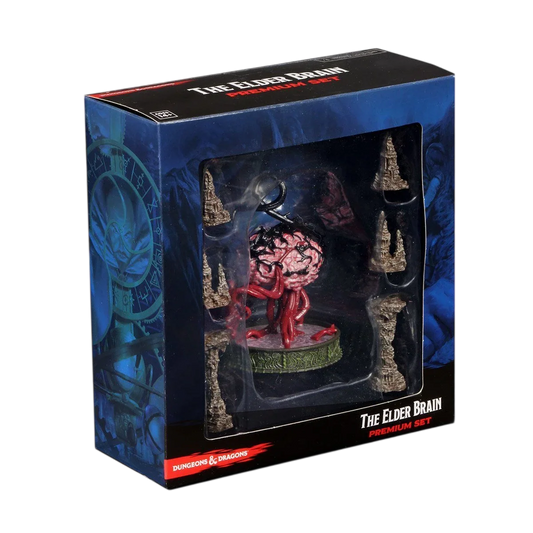 D&D Icons of the Realms: Volo & Mordenkainen's Foes Premium Set- Elder Brain & Stalagmites (Custom Painted)