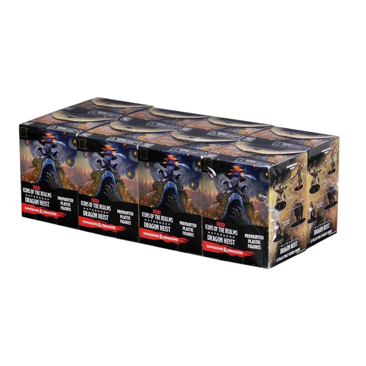 D&D Icons of the Realms: Waterdeep Dragon Heist Booster Brick (Unpainted)