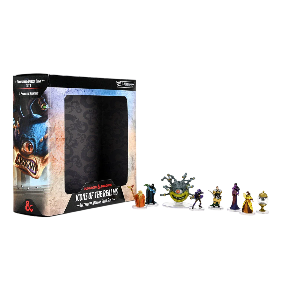 D&D Icons of the Realms: Waterdeep: Dragon Heist Box Set 1 (Unpainted)