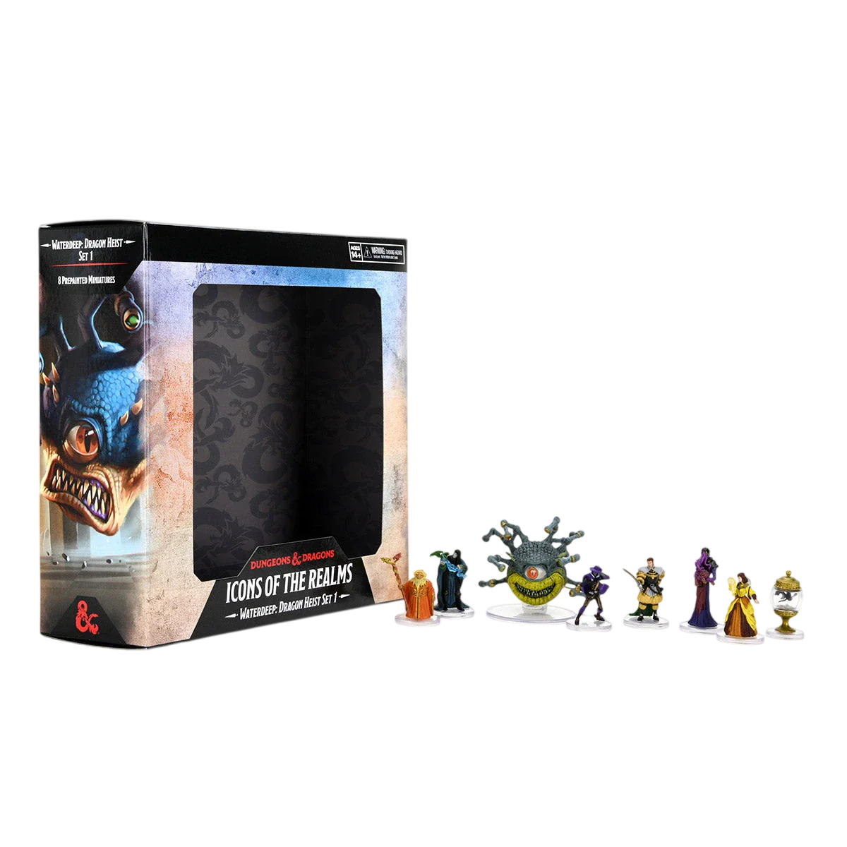 D&D Icons of the Realms: Waterdeep: Dragon Heist Box Set 1 (Unpainted)