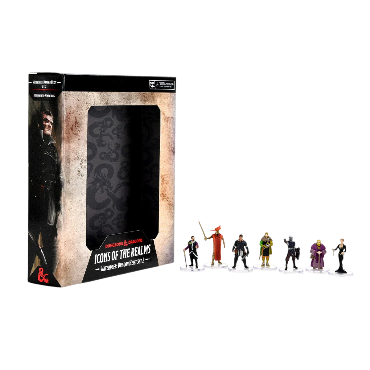 D&D Icons of the Realms: Waterdeep: Dragon Heist Box Set 2 (Custom Painted)