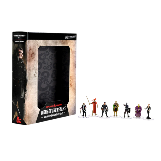 D&D Icons of the Realms: Waterdeep: Dragon Heist Box Set 2 (Custom Painted)