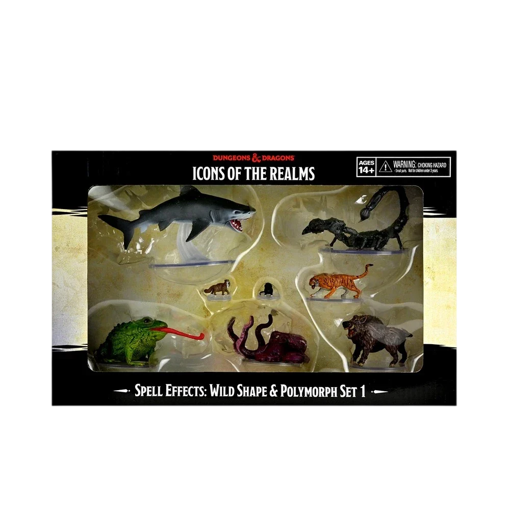 D&D Icons of the Realms: Wild Shape & Polymorph Set 1 (Unpainted)