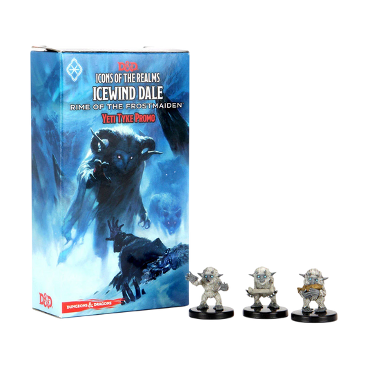D&D Icons of the Realms: Yeti Tyke Promo Box (Unpainted)