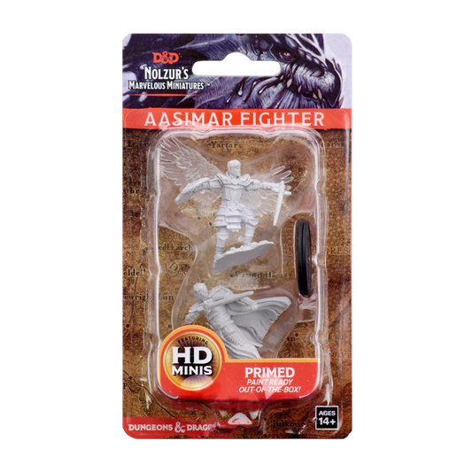 D&D Nolzur's Marvelous Miniatures: Aasimar Fighter (Unpainted)
