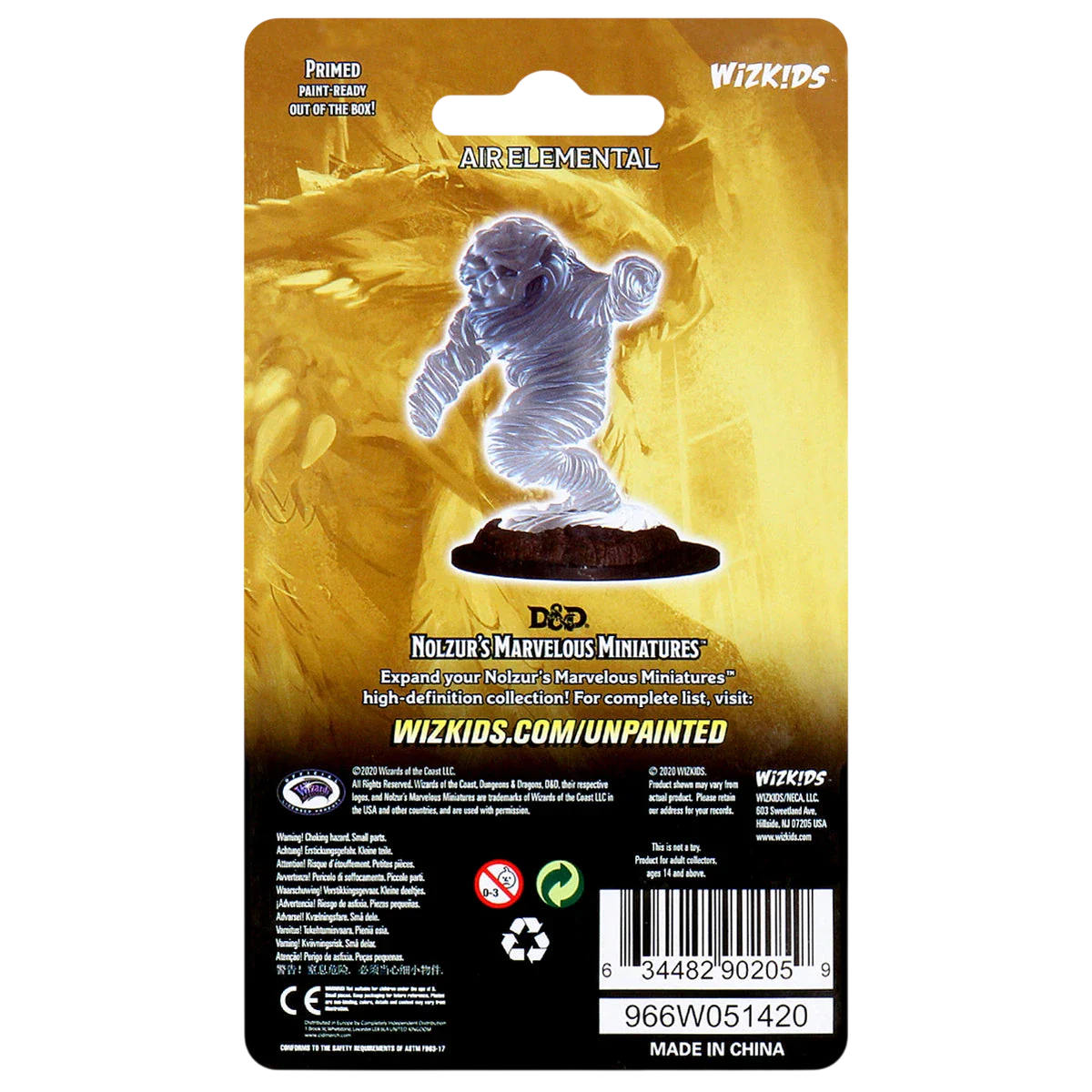 D&D Nolzur's Marvelous Miniatures: Air Elemental (New in Box)