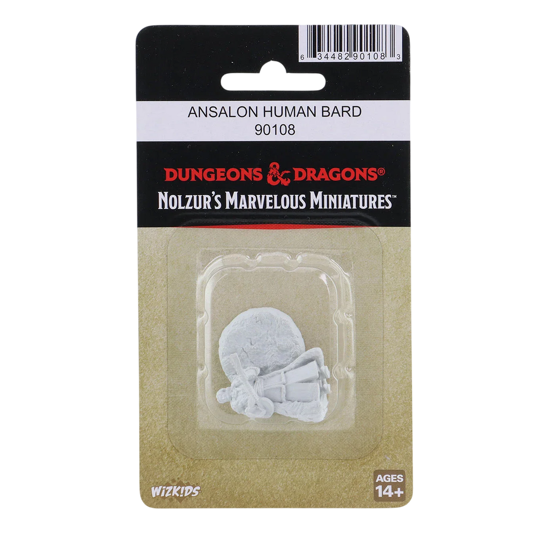 D&D Nolzur's Marvelous Miniatures: Ansalon Human Bard (Custom Painted)