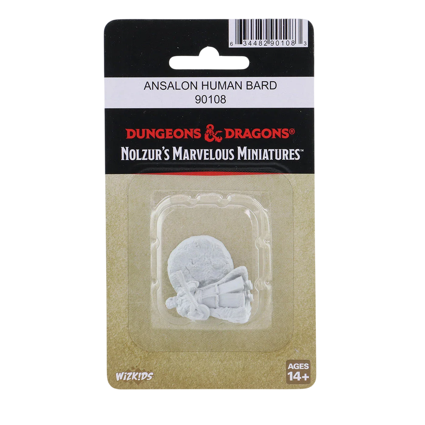 D&D Nolzur's Marvelous Miniatures: Ansalon Human Bard (New in Box)