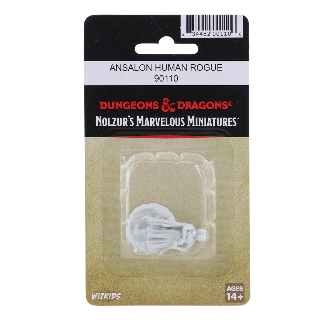 D&D Nolzur's Marvelous Miniatures: Ansalon Human Rogue (Unpainted)