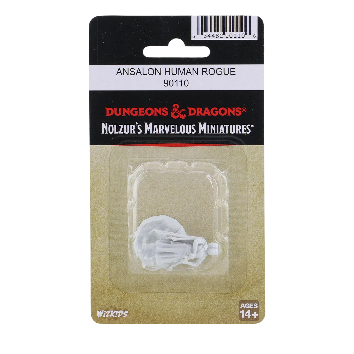 D&D Nolzur's Marvelous Miniatures: Ansalon Human Rogue (Unpainted)