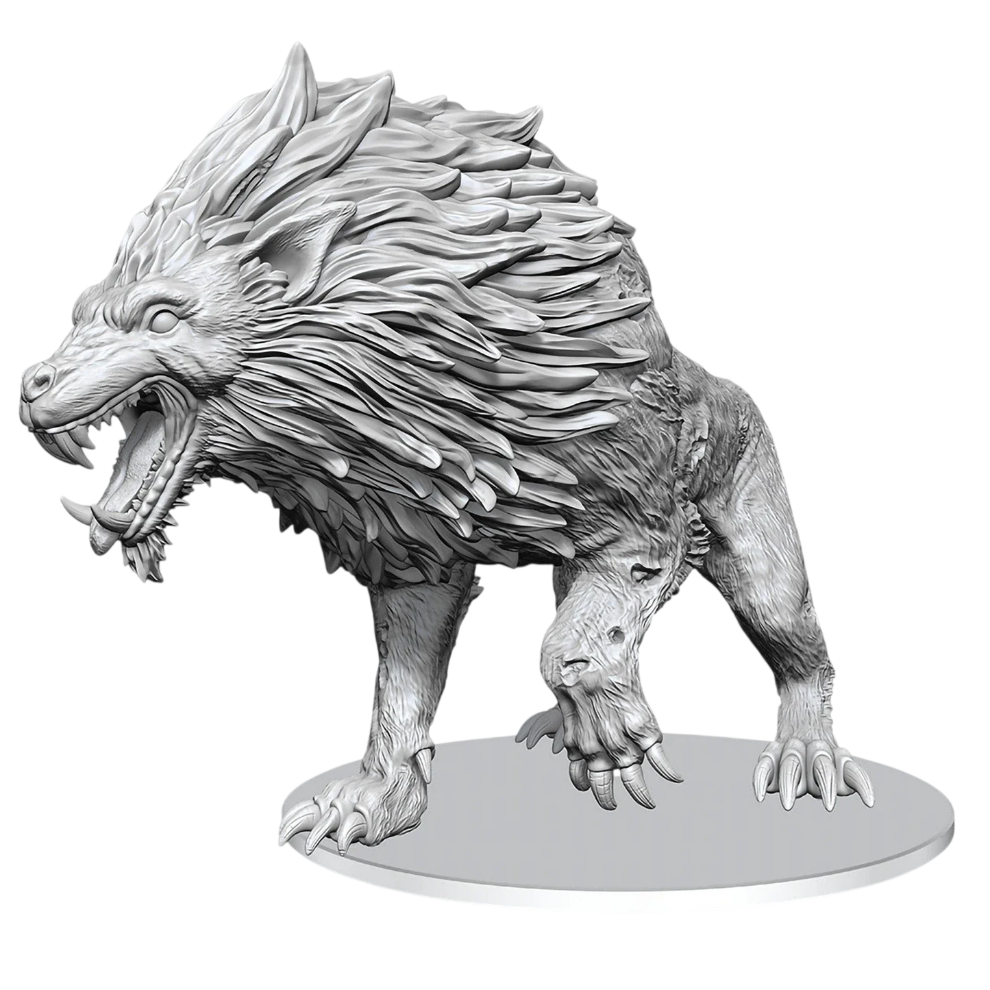 D&D Nolzur's Marvelous Miniatures: Dire Worg (Custom Painted)