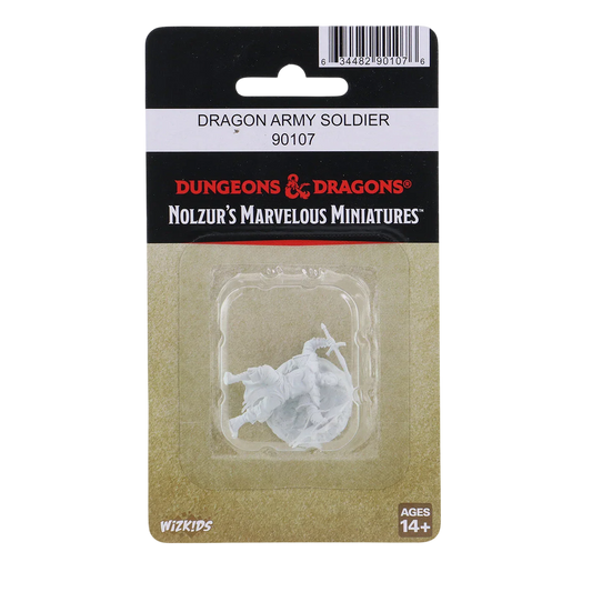 D&D Nolzur's Marvelous Miniatures: Dragon Army Soldier (Unpainted)