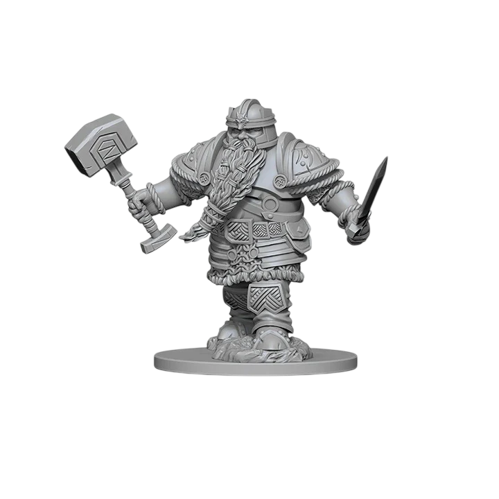D&D Nolzur's Marvelous Miniatures: Dwarf Male Fighter (New in Box)