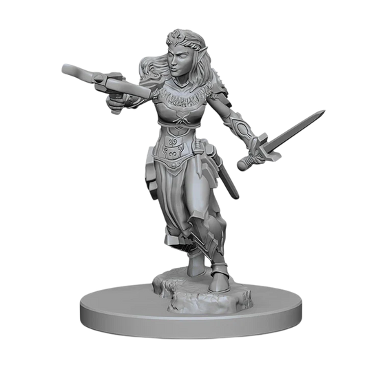 D&D Nolzur's Marvelous Miniatures: Elf Female Ranger (Custom Painted)