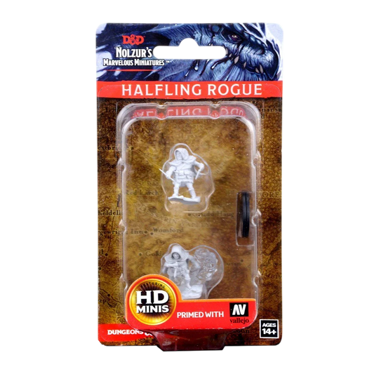 D&D Nolzur's Marvelous Miniatures: Halfling Male Rogue (Custom Painted)