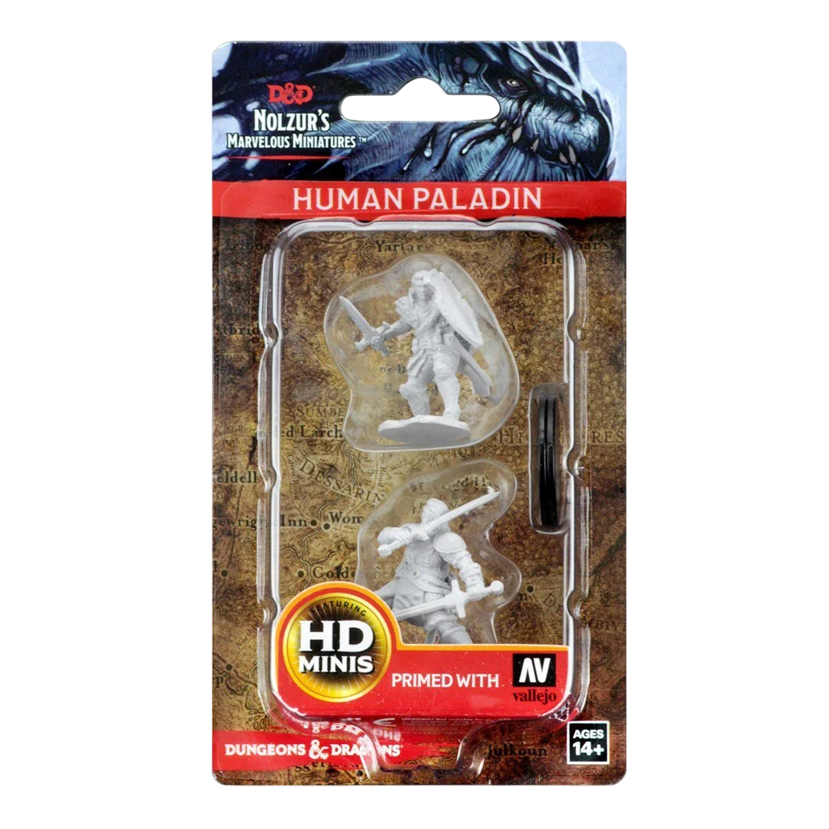 D&D Nolzur's Marvelous Miniatures: Human Male Paladin (New in Box)