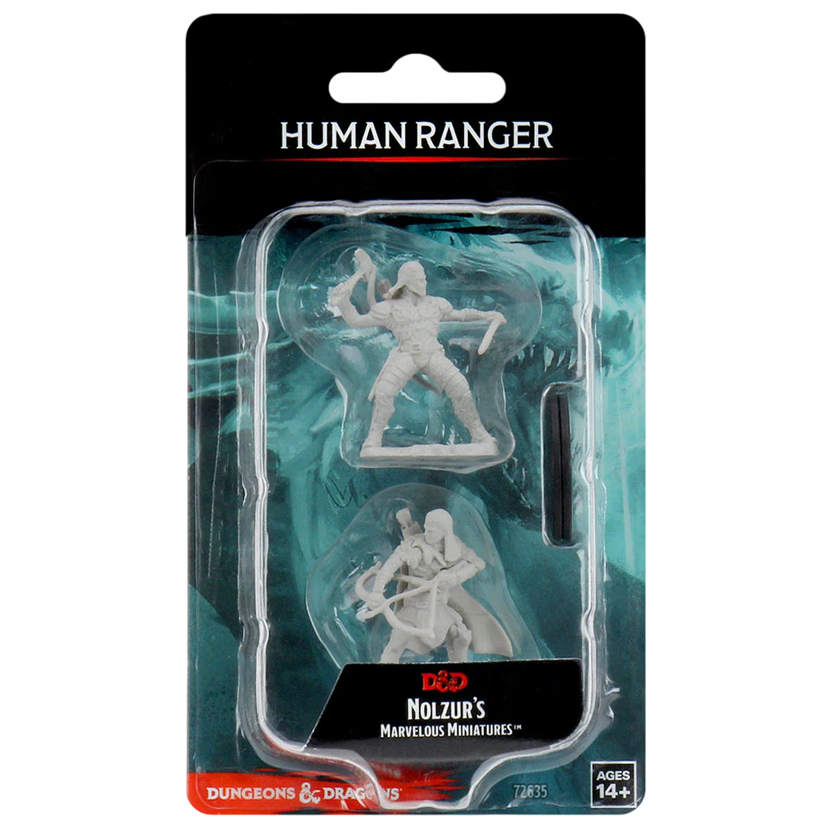 D&D Nolzur's Marvelous Miniatures: Human Male Ranger (Unpainted)
