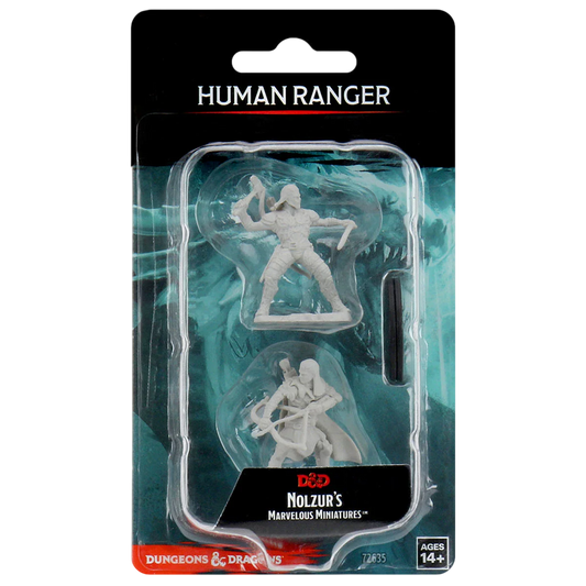 D&D Nolzur's Marvelous Miniatures: Human Male Ranger (Custom Painted)