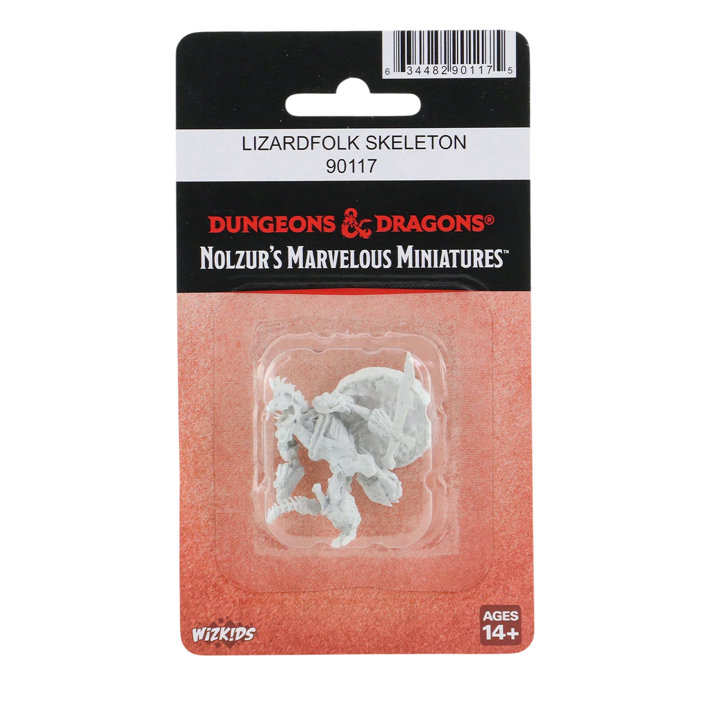 D&D Nolzur's Marvelous Miniatures: Lizardfolk Skeleton (Custom Painted)