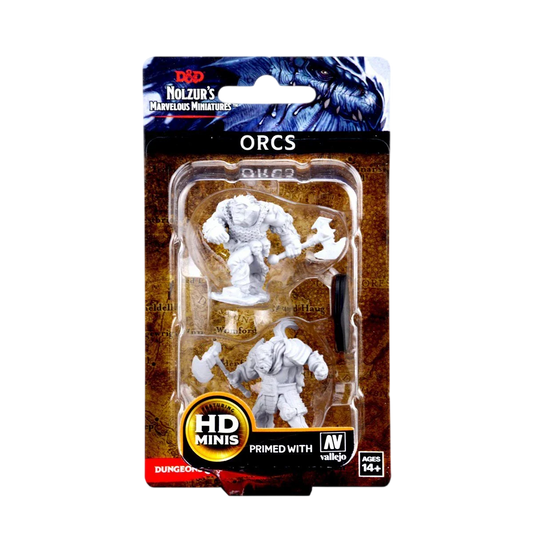 D&D Nolzur's Marvelous Miniatures: Orcs (Unpainted)