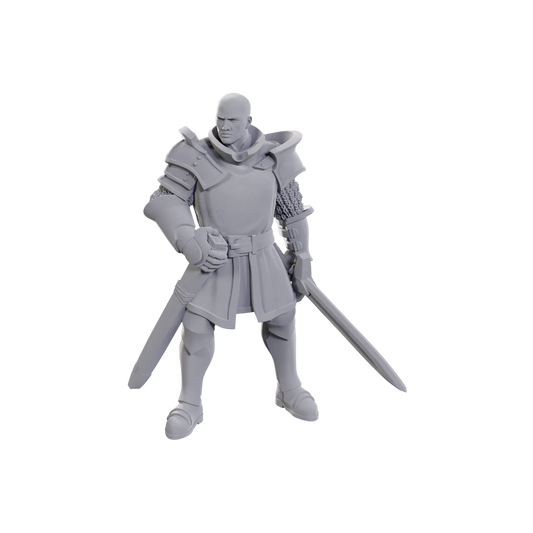D&D Nolzur's Marvelous Miniatures: Special Edition Baldur's Gate 3: Ulder Ravengard & Zevlor (Unpainted)