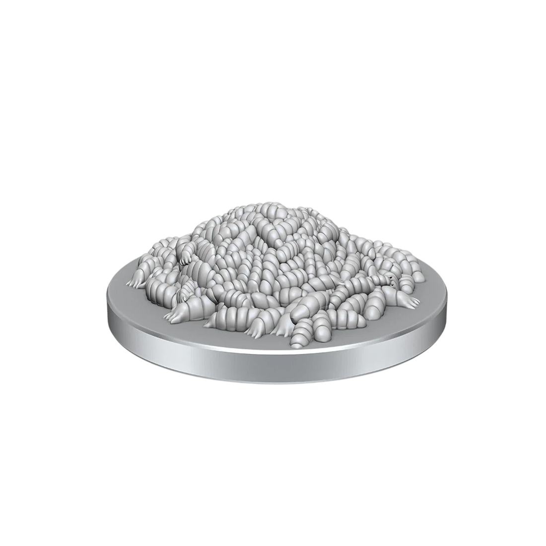 D&D Nolzur's Marvelous Miniatures: Swarm of Rot Grubs & Rot Grub Victim (Custom Painted)
