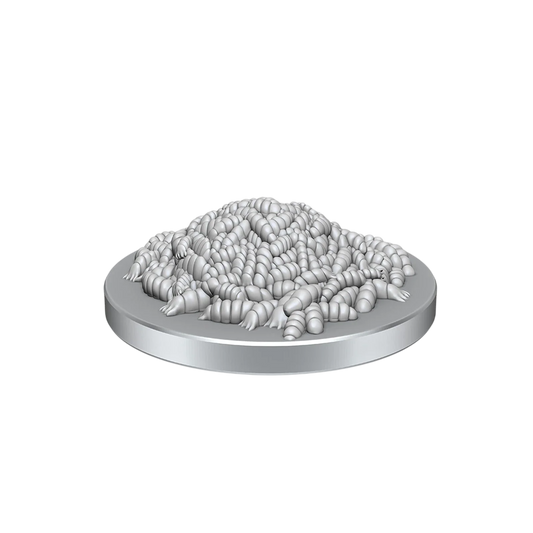D&D Nolzur's Marvelous Miniatures: Swarm of Rot Grubs & Rot Grub Victim (New in Box)
