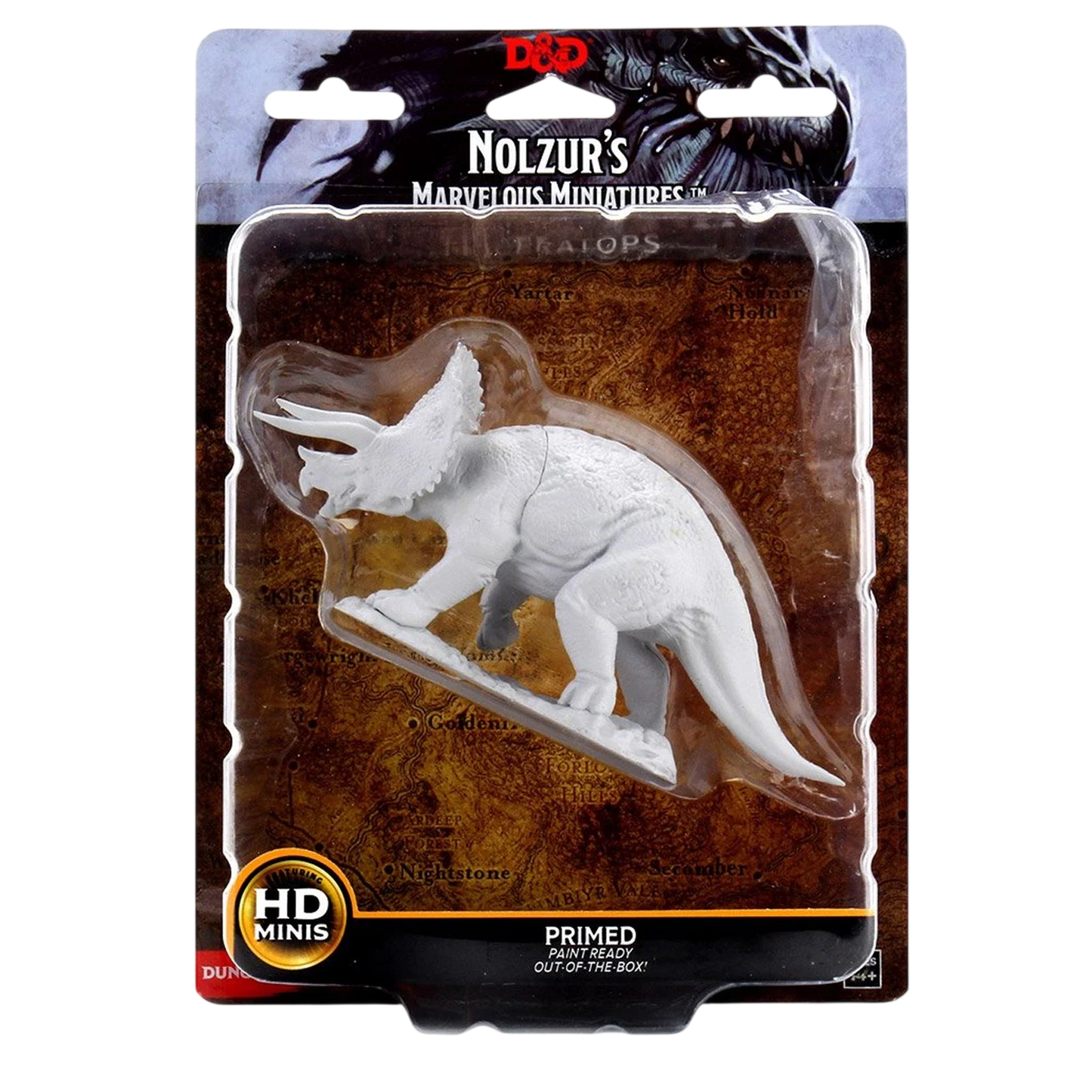 D&D Nolzur's Marvelous Miniatures: Triceratops (New in Box)