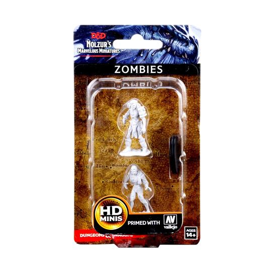 D&D Nolzur's Marvelous Miniatures: Zombies (Unpainted)