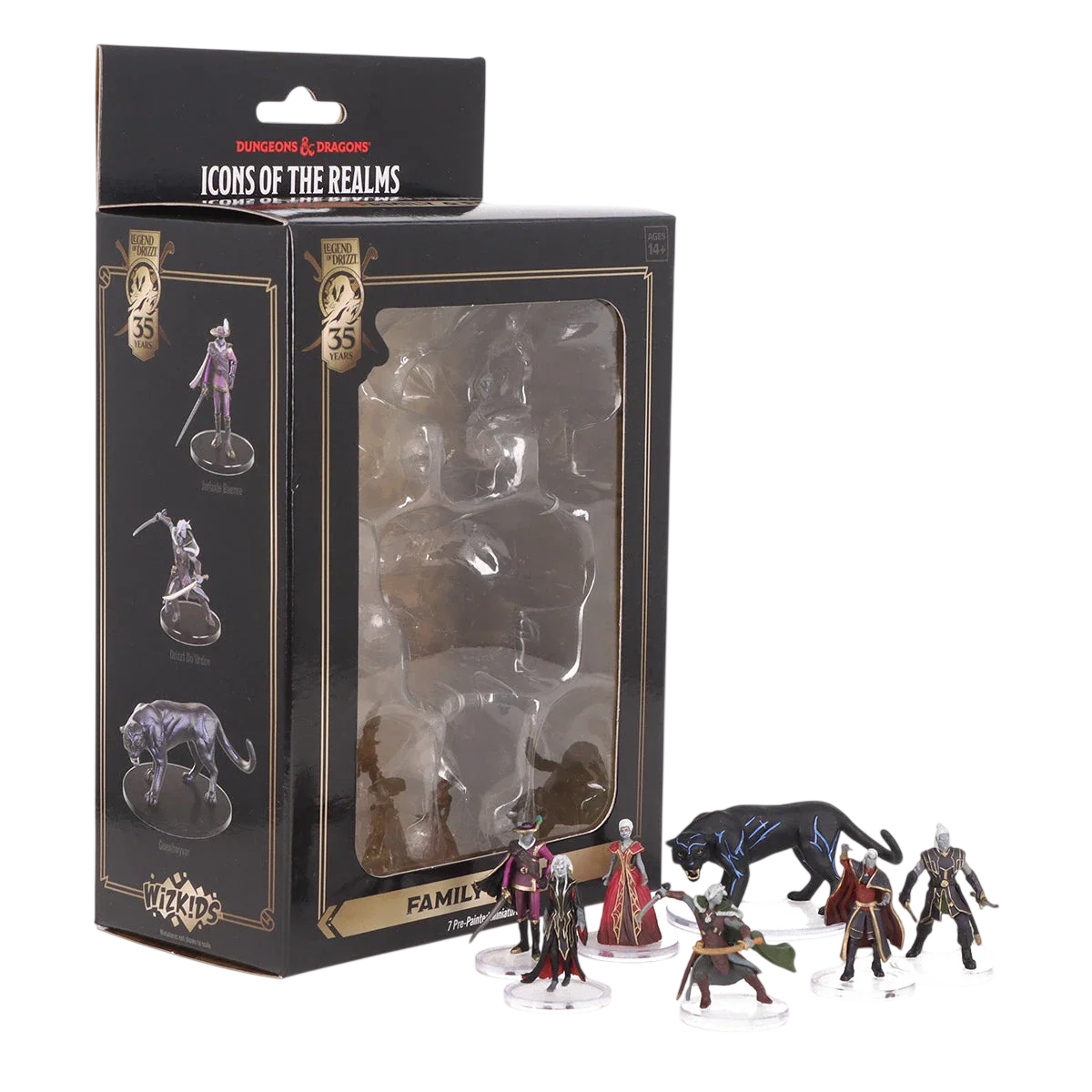 D&D The Legend of Drizzt 35th Anniversary: Family & Foes Boxed Set (Prepainted)