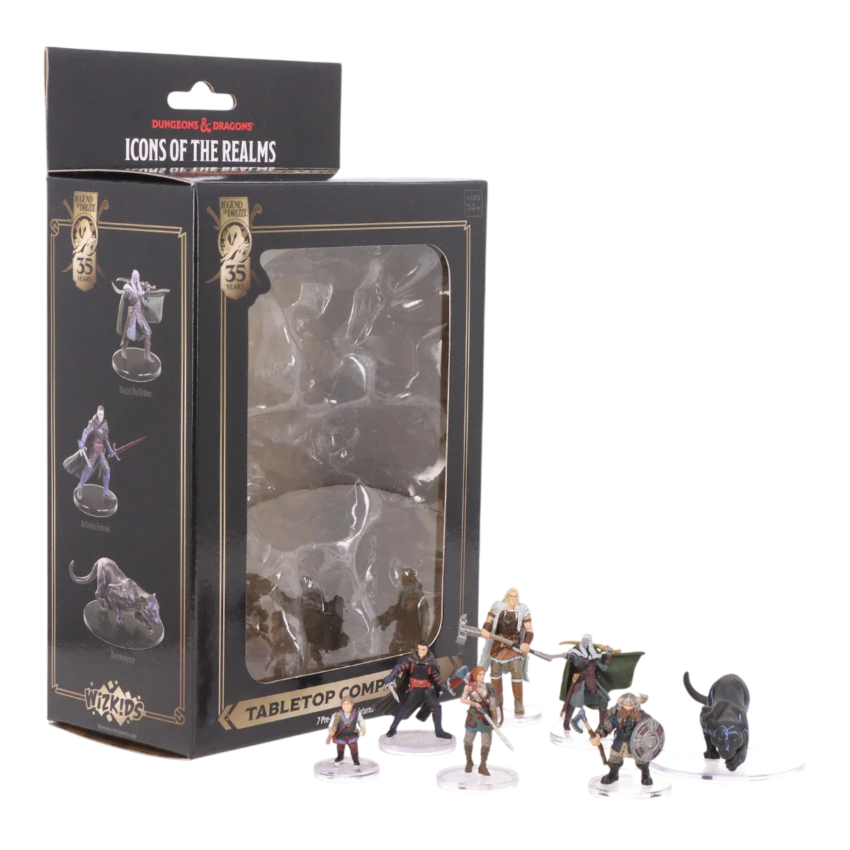 D&D The Legend of Drizzt 35th Anniversary: Tabletop Companions Boxed Set (Prepainted)