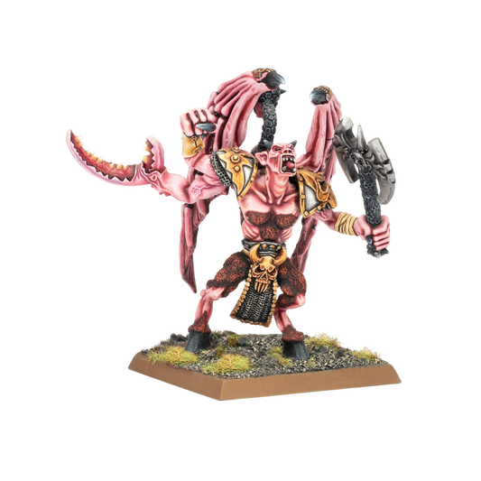 Daemon Prince with Axe (Custom Painted) (Assembled)