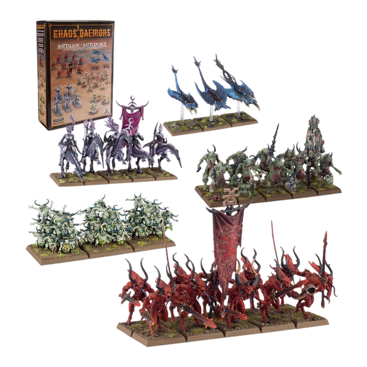 Daemons of Chaos Battalion / Battleforce (New on Sprue)