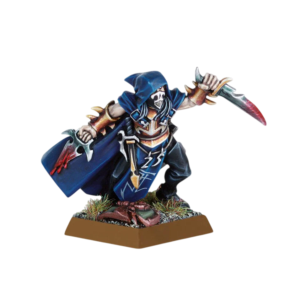 Dark Elf Assassin with Two Hand Weapons (New on Sprue)