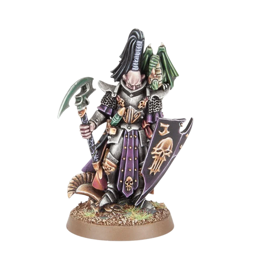 Dreadlord with Great Weapon (Unpainted) (Assembled)