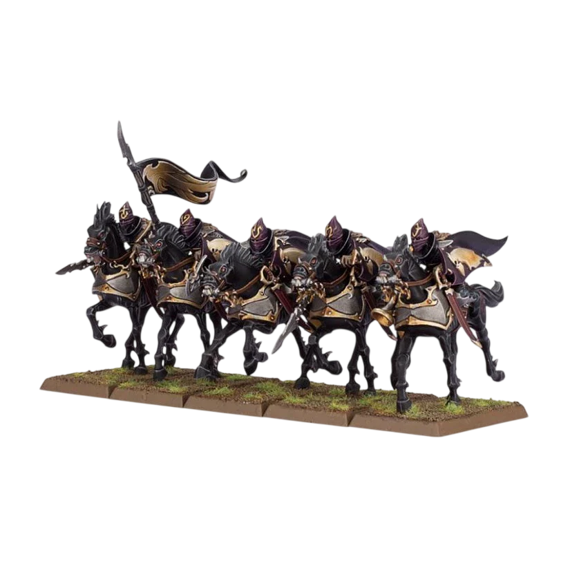 Dark Elves Dark RIders (Custom Painted) (Assembled)