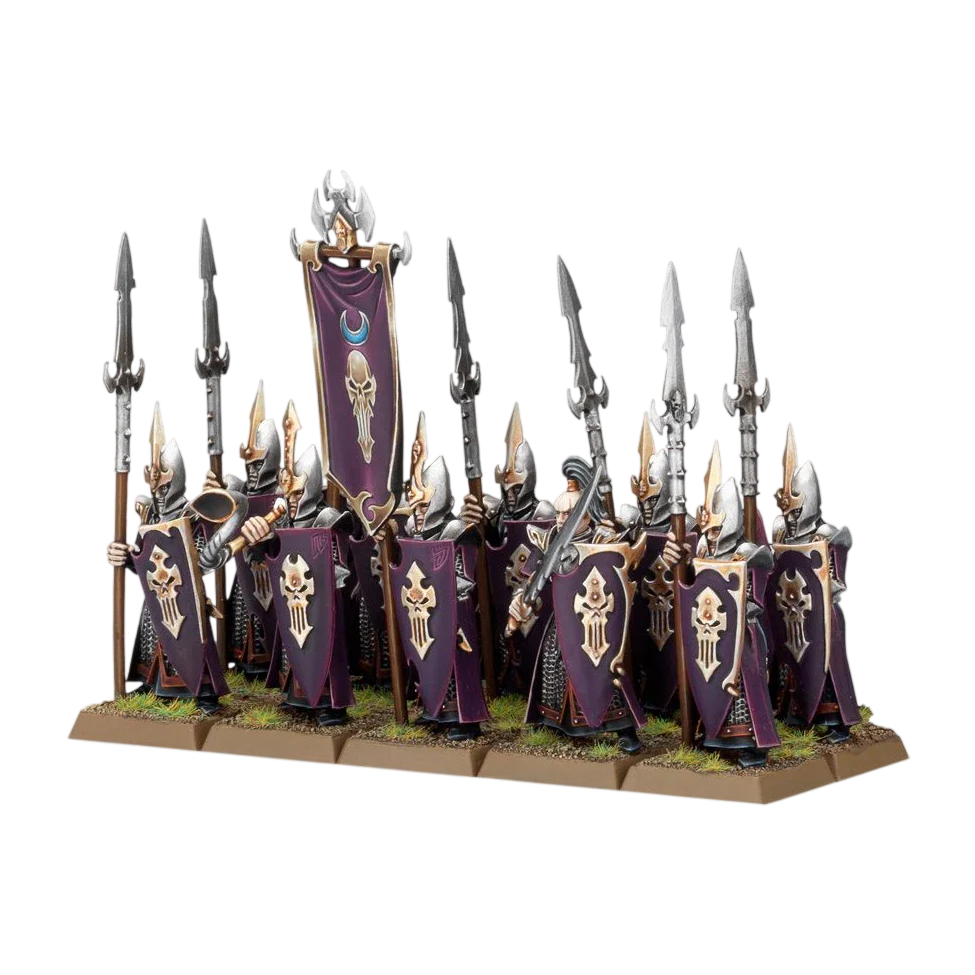 Dark Elves Dreadspears (New on Sprue)