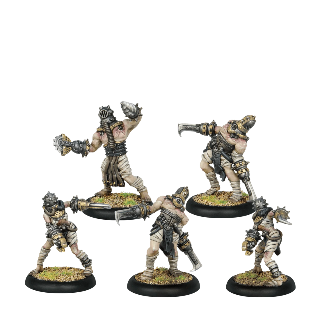 Dark Operations Drudge Slayers (sculpts A-E) (Unpainted) (Assembled)