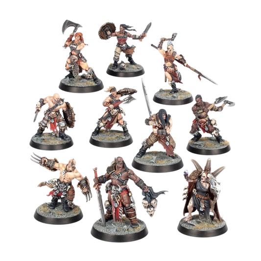 Darkoath Savagers (Custom Painted) (Assembled)