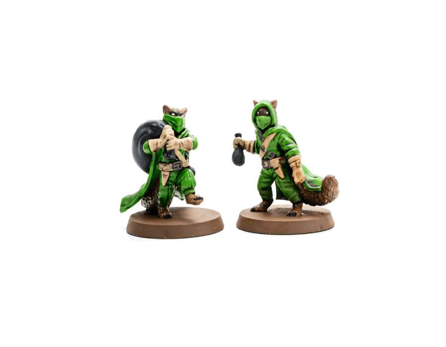 Molten Crustaceans & Tanuki Tricksters (Prepainted) (New in Box)
