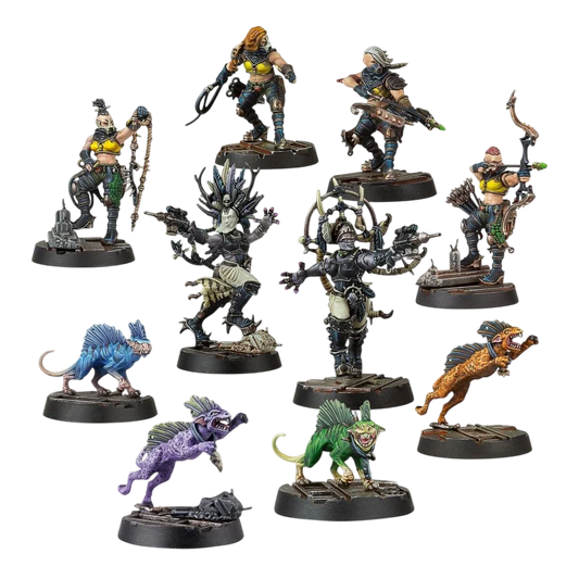 Death-maidens et Wyld Runners (Custom Painted) (Assembled)