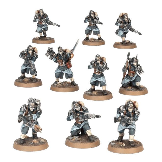 Astra Militarum: Death Korps of Krieg (Custom Painted) (Assembled)