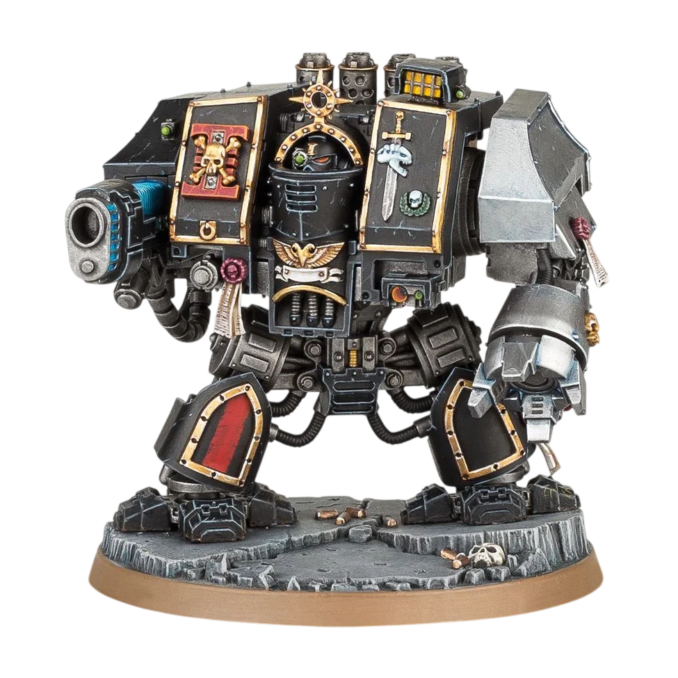 Deathwatch Venerable Dreadnought (Unpainted) (Assembled)