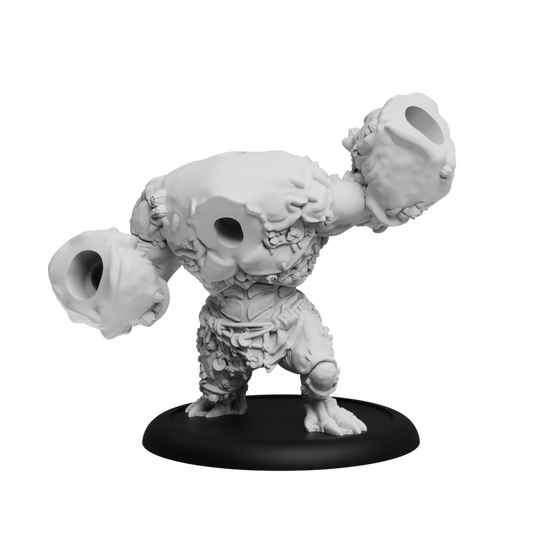 Deepborn Dire Troll Variant (Unpainted) (Assembled)